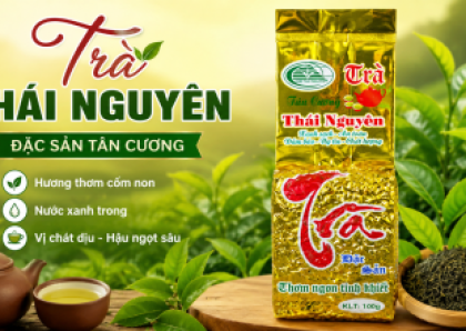 Trà Đặc Sản Thái Nguyên 100g – Hương Vị Tân Cương Đậm Đà, Thơm Ngon Tinh Khiết